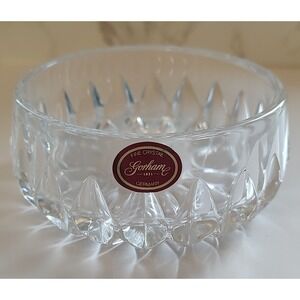 Gotham Fine Crystal Decorative Bowl Made in Germany S14